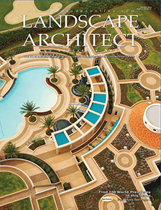 Landscape Architect Magazine Cover